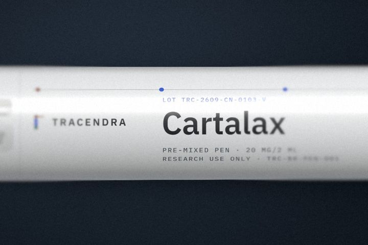 Label close-up: Cartalax