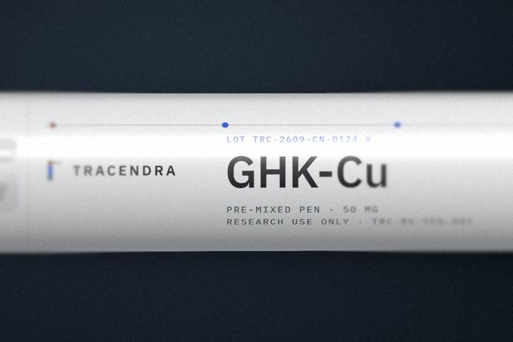 Label close-up: GHK-Cu