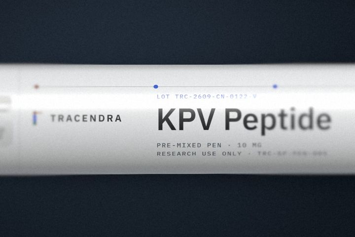 Label close-up: KPV Peptide